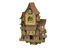 Сборная деревянная модель СВМодель Деревянные часы Башня Эльфов, 6300 деталей, 135
