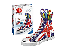 3D Пазл Ravensburger Кроссовок Юнион Джек, 108 эл