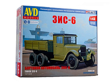 Сборная модель AVD ЗИС6 бортовой, 143