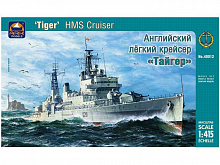 Сборная модель ARK 40012 Тяжёлый крейсер "Тайгер", 1/415