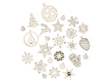 Деревянный конструктор Lemmo Набор Новогодних украшений, 25 деталей