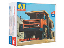 Сборная модель AVD Карьерный самосвал БЕЛАЗ7522, 143