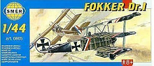 Сборная модель Самолёт  Fokker Dr. 1 1/48