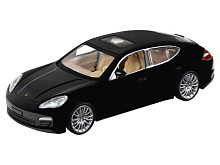Машина АВТОПАНОРАМА Porsche Panamera S, черный, 132, свет, звук, инерция, вк 17,513,59 см
