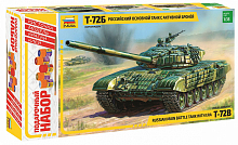 Сборная модель Российский танк Т72Б с активной броней ПН