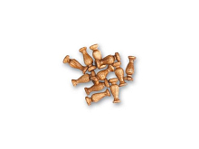 Колонна 8  мм 18 шт орех