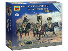 Сборные солдатики ZVEZDA Наполеоника Французские драгуны, 172