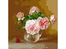 Картина по номерам 30х30 Бузин Летний день 21 цвет