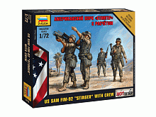 Сборная модель ZVEZDA Американский ПЗРК Стингер, 172