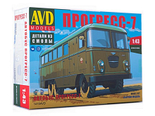Сборная модель AVD Штабной автобус Прогресс7, 143