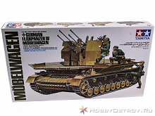 Сборная модель Немецкая ЗСУ со счетверенной 20мм пушкой 135