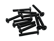 Винты с полукруглой шестигранной головкой 3х18мм для автомоделей MJX H8H, 12шт