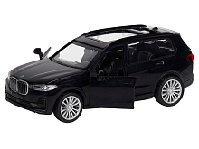 Машина АВТОПАНОРАМА BMW X7, 144,, черный, инерция, откр двери, вк 17,512,56,5 см
