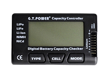 Измеритель емкости LiPo аккумуляторов GTPower