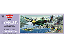 Сборная дермодельСамолет Typhoon Guillows 128