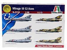 Сборная модель Самолет MIRAGE III CJ ACES