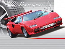 Сборная модель Автомобиль Ламборджини LP500S 124