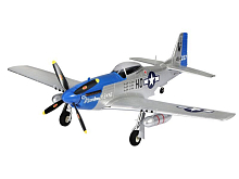 Радиоуправляемый самолет Top RC P51D Pro синий 750мм flight controller PNP