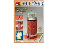 Сборная картонная модель Shipyard маяк Rotes Kliff Lighthouse №60, 187
