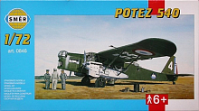 Сборная модель Самолёт Potez 540. 1/72