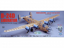 Сборная дер.модель.Самолет B-24D Liberator. Guillows 1:28