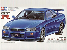 Сборная модель Автомобиль Nissan Skyline GTR Vspec R34 124