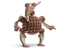 Деревянный конструктор Lemmo Леммитс Гриша, 104 детали