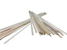 Деревянные рейки 0,6х3, длина 300 мм, 50 шт, ольха