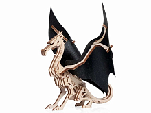 Деревянный конструктор Lemmo Модель Дракон, 25 деталей