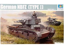 Сборная модель Танк NBFZ тип 1 135, шт