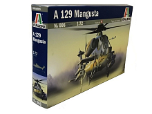 Сборная модель ITALERI Вертолет A129 Mangusta, 172