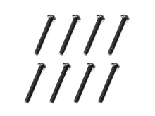 Винт с головкой под шестигранник, полукруглый М3х18мм, 8 шт