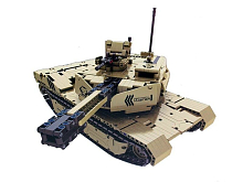 Радиоуправляемый конструктор Qihui Mechanical Master Танк 1276 деталей, стреляет пульками