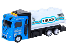 Машина AUTODRIVE Цистерновоз фрикционный, со светом и звуком, вк 23,5711 см