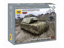 Сборная модель ZVEZDA Немецкий сверхтяжёлый танк Маус, 1100