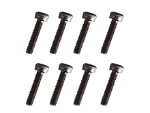 Винт с цилиндрической головкой под шестигранник М3х14мм, 8 шт