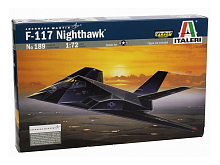 Сборная модель ITALERI Самолет F117A Nighthawk, 172
