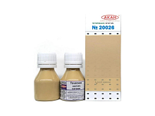 Краска АКАН акрилатлатексная Телесная светлая, матовая, 10 мл