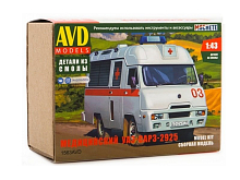 Сборная модель AVD УАЗСАРЗ2925 медицинский, 143