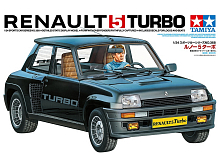 Сборная модель Tamiya Renault 5 Turbo, 124