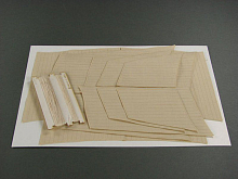 Комплект дополнительных парусов для модели HMS Victory, 196