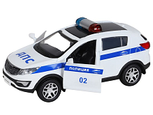 Машина АВТОПАНОРАМА KIA SPORTAGE R, Полиция, 139, инерция, откр двери, вк 17,512,56,5 см