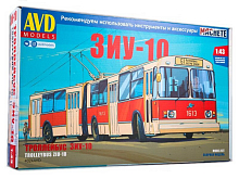 Сборная модель AVD ЗиУ10 ЗиУ683 троллейбус, 143
