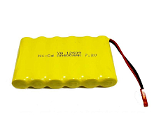 Аккумулятор HUI NA NiCd 400mAh, 72V, JST для Huina 1350, 1550, 1560, 1570, 1571, 1573, 1574, 1576