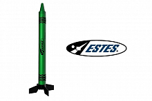 Модель ракеты Estes Alien Green