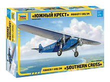 Сборная модель ZVEZDA Самолет Фоккер Южный Крест, 172