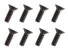 Винт с головкой под шестигранник, потайной М4х12мм, 8 шт