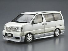Сборная модель AOSHIMA Nissan Elgrand E50 99
