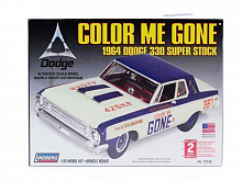 Сборная модель Автомобиль HAWK-LINDBERG 1964 Dodge "Color Me Gone"  1/25, шт