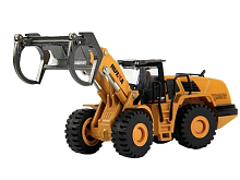 Металлический фронтальный погрузчик бревен HUI NA TOYS 150